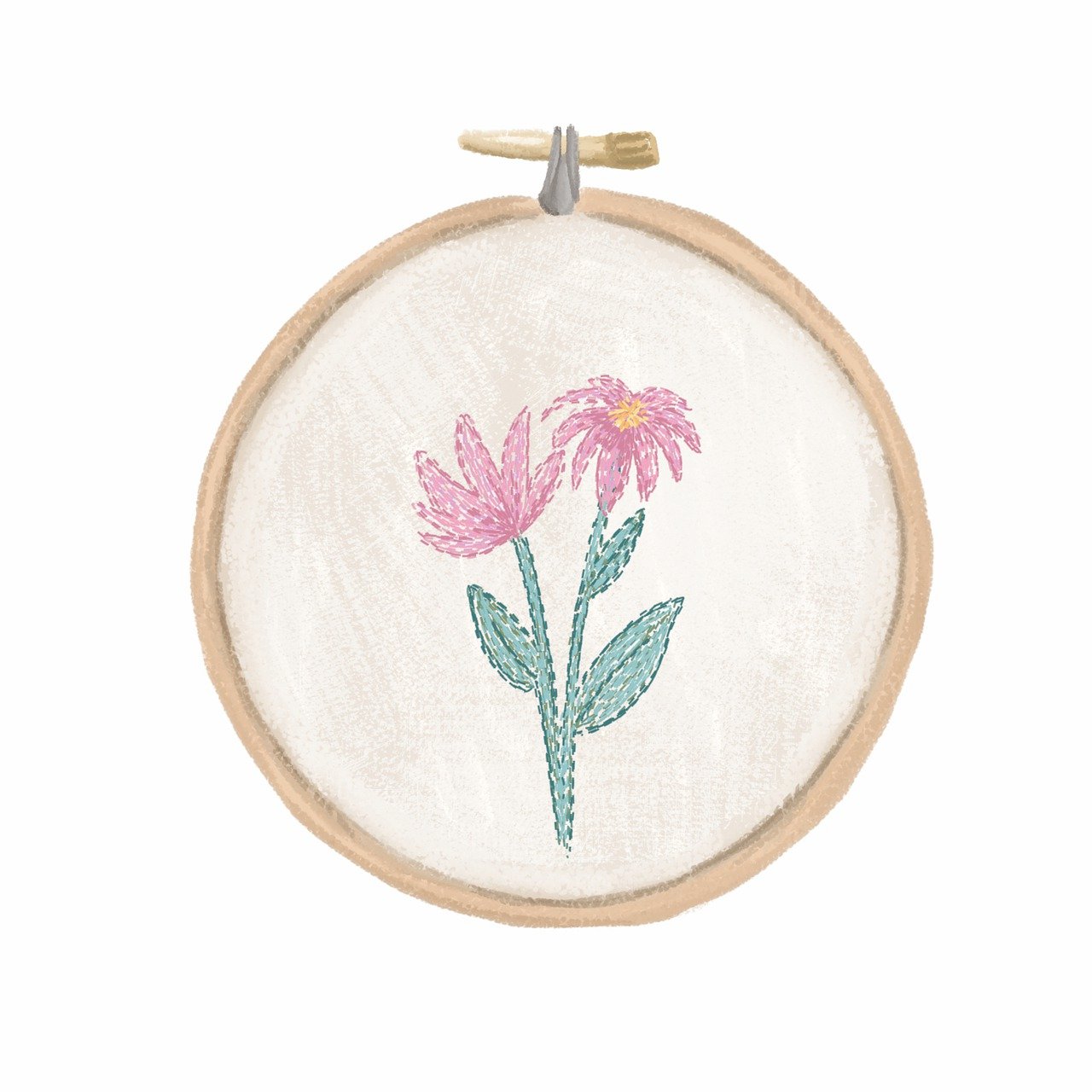 DIY Embroidery Hoop Art