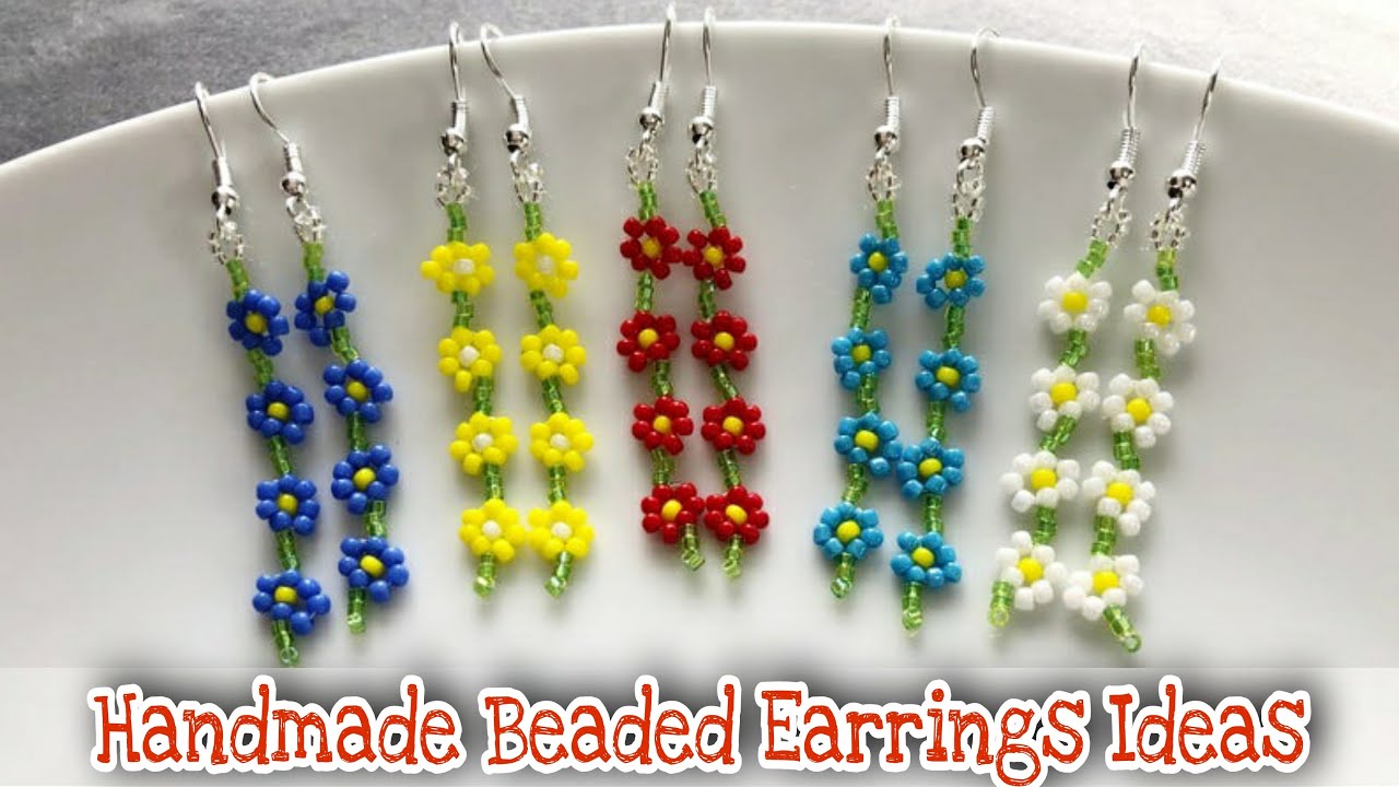 Handmade Beaded Earrings